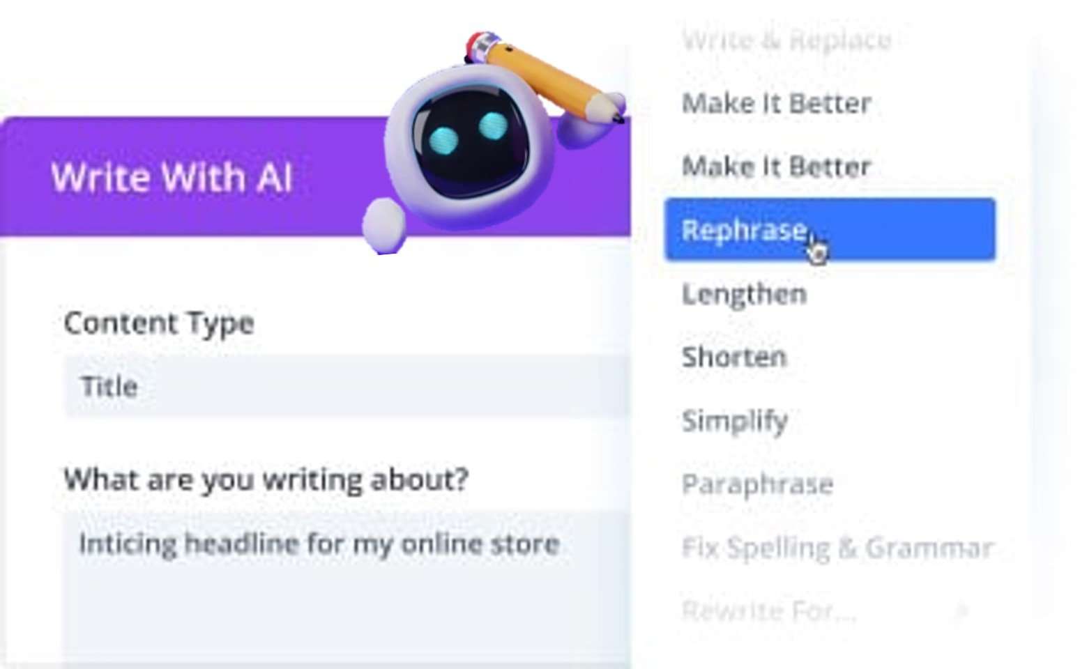 AI Text Assistant 1