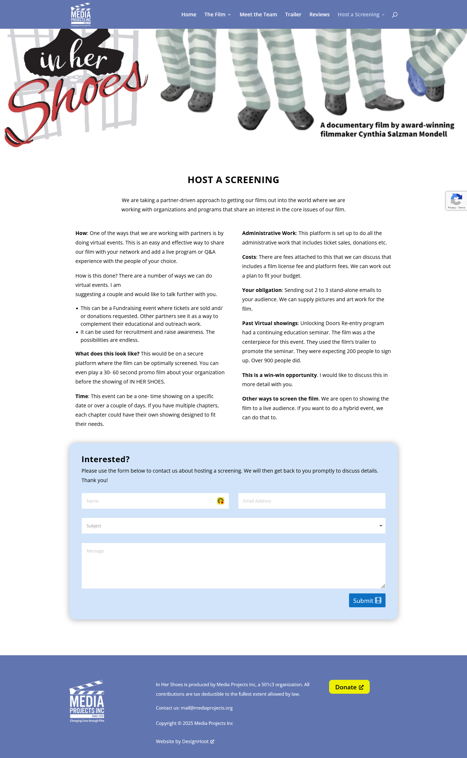 Screenshot 2025 02 16 at 15 40 19 Host a Screening In Her Shoes Film